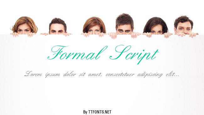 Formal Script example