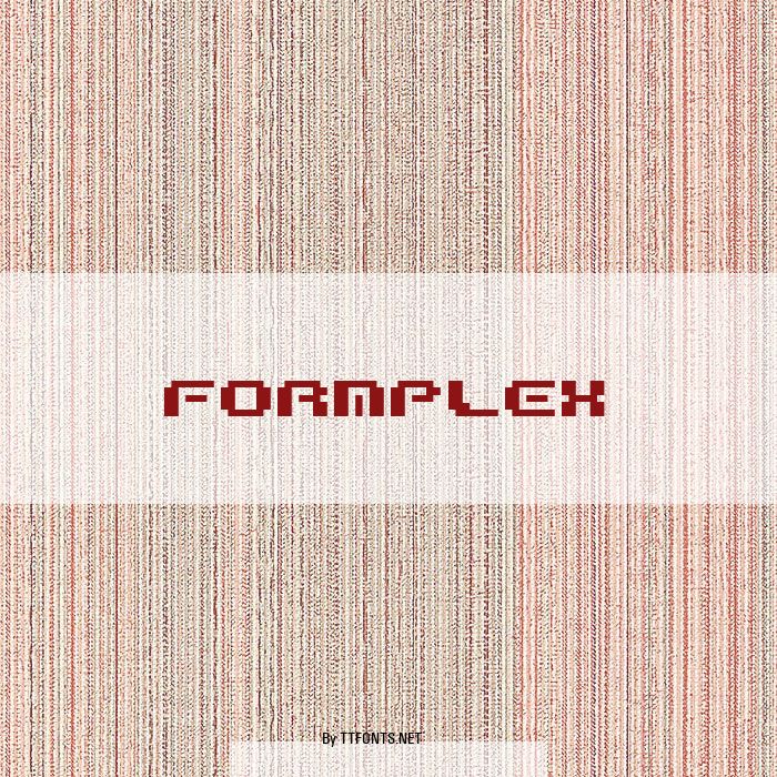 FORMPLEX example