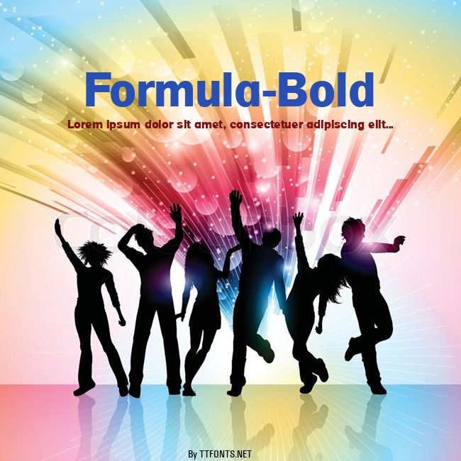 Formula-Bold example