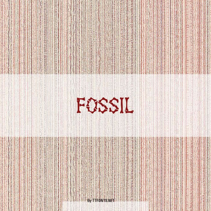 Fossil example
