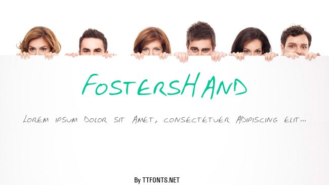 FostersHand example