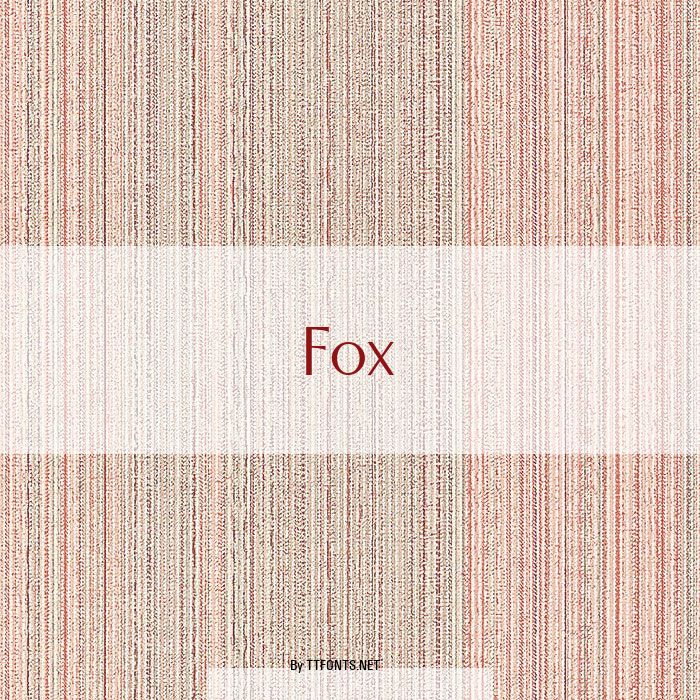 Fox example