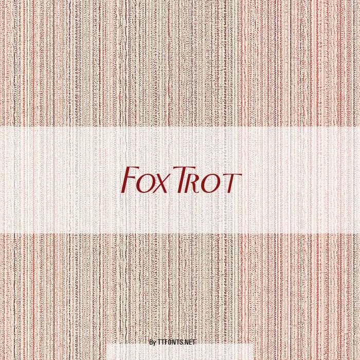 FoxTrot example