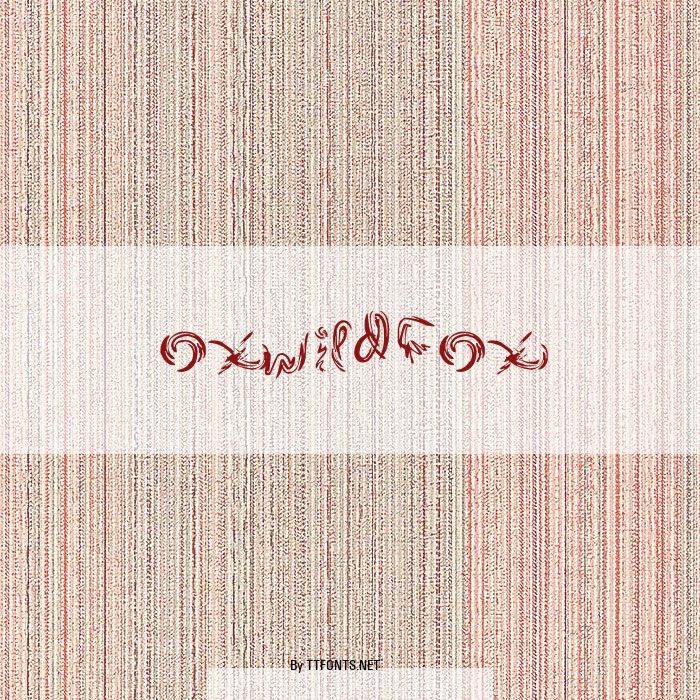 oxwildFox example