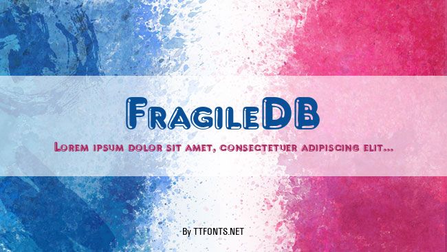 FragileDB example