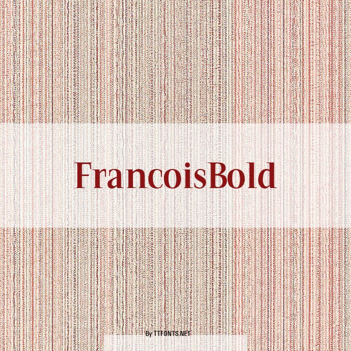 FrancoisBold example