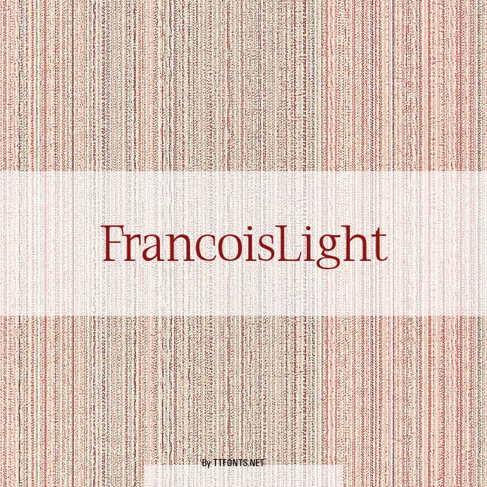 FrancoisLight example