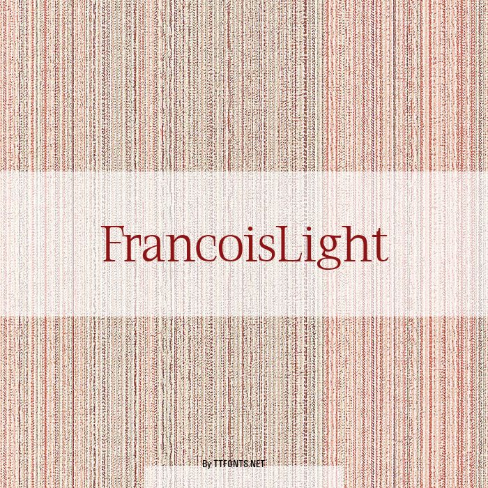 FrancoisLight example