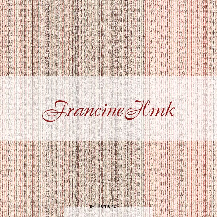 FrancineHmk example