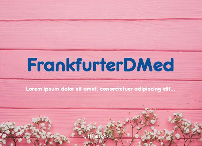 FrankfurterDMed example