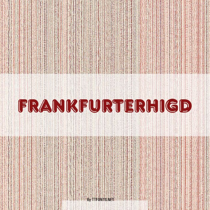 FrankfurterHigD example