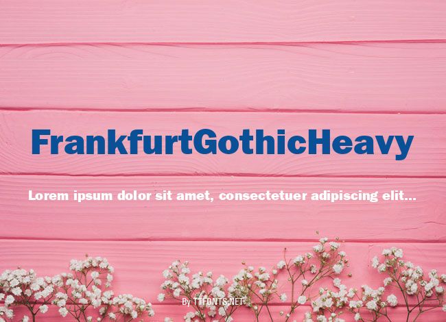 FrankfurtGothicHeavy example