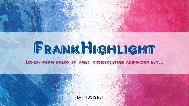 FrankHighlight example