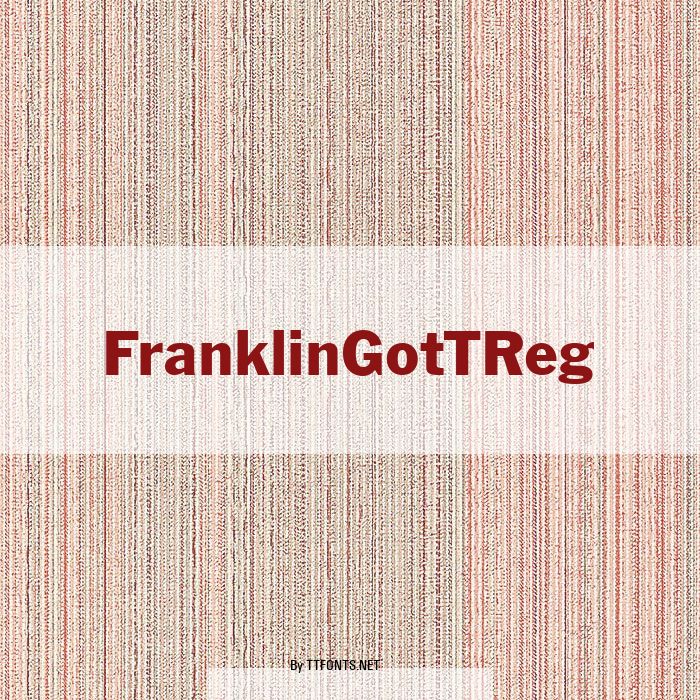 FranklinGotTReg example