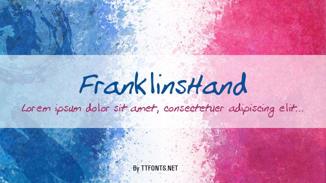FranklinsHand example