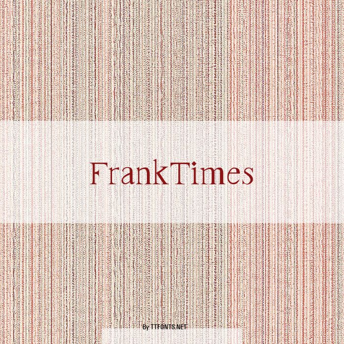 FrankTimes example