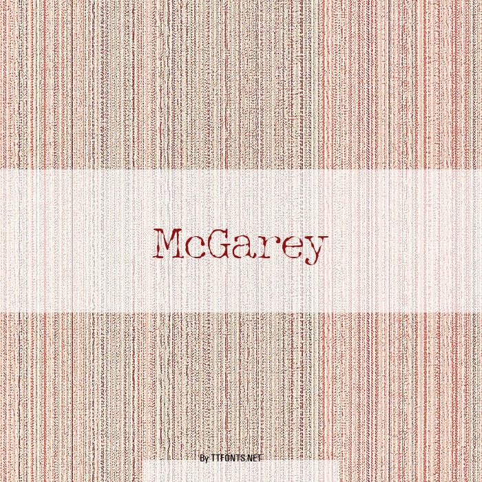 McGarey example