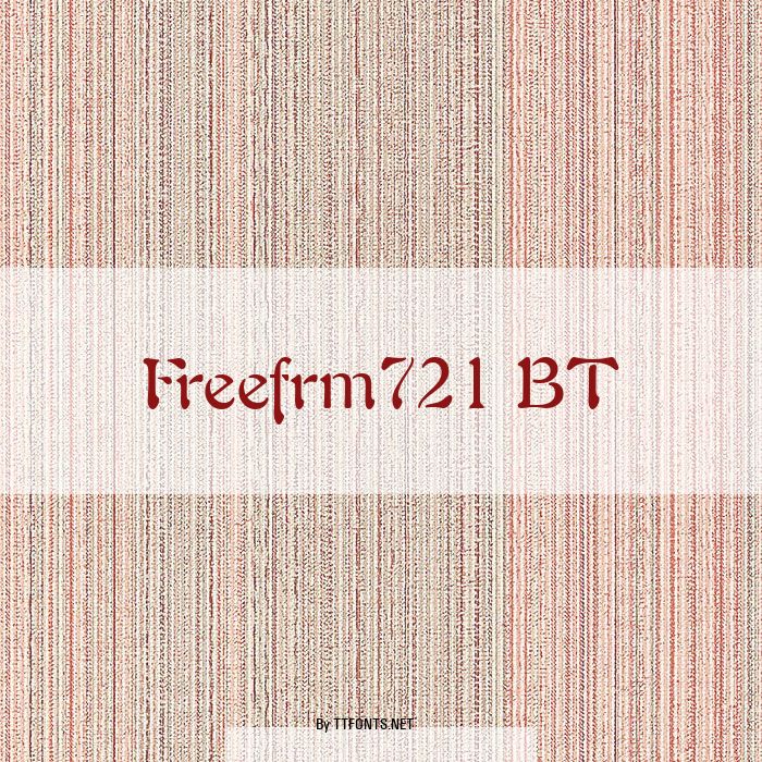 Freefrm721 BT example