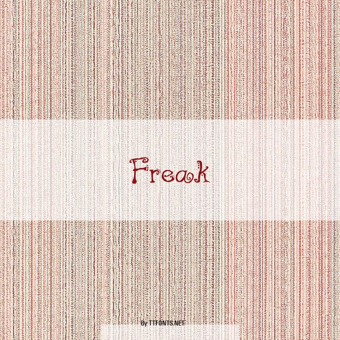 Freak example