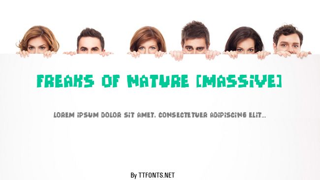 Freaks of Nature [massive] example