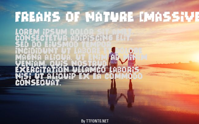 Freaks of Nature [massive] example