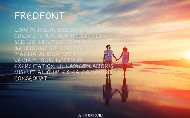 Fredfont example