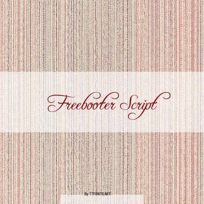 Freebooter Script example