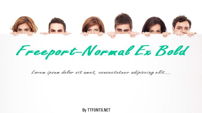 Freeport-Normal Ex Bold example