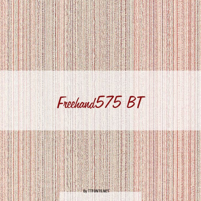 Freehand575 BT example