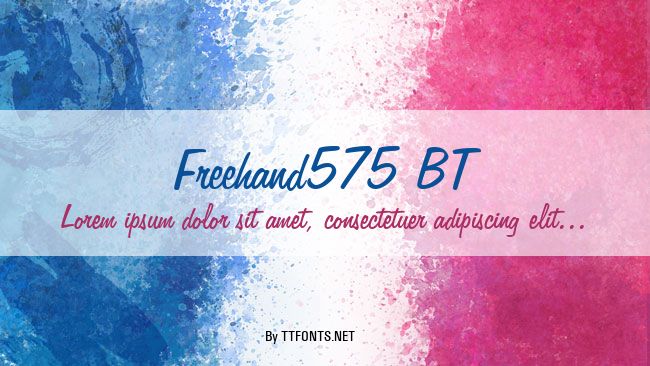 Freehand575 BT example