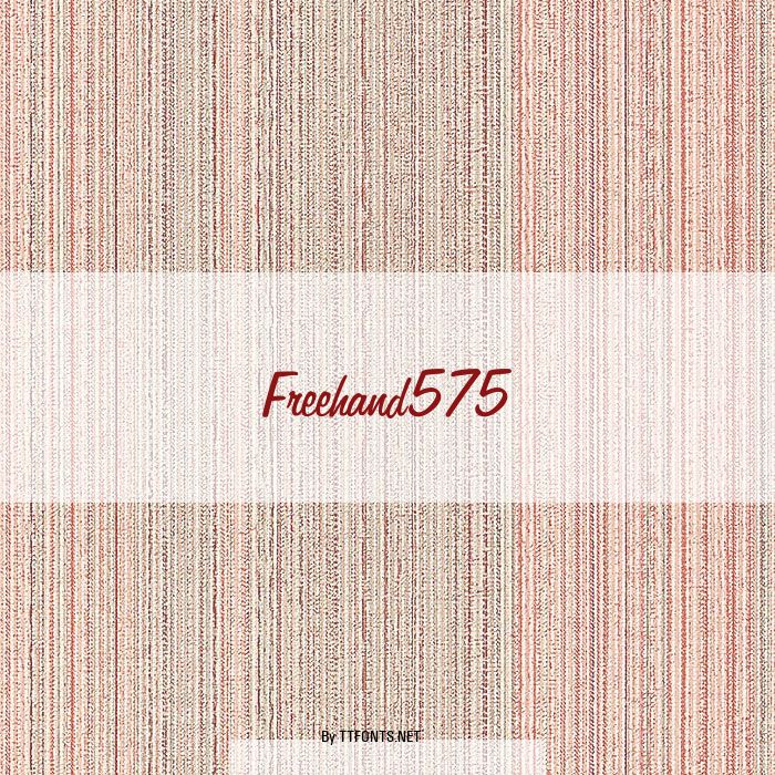 Freehand575 example