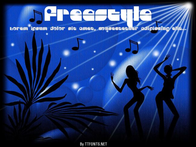 Freestyle example