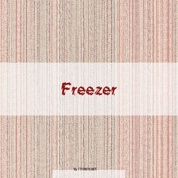 Freezer example