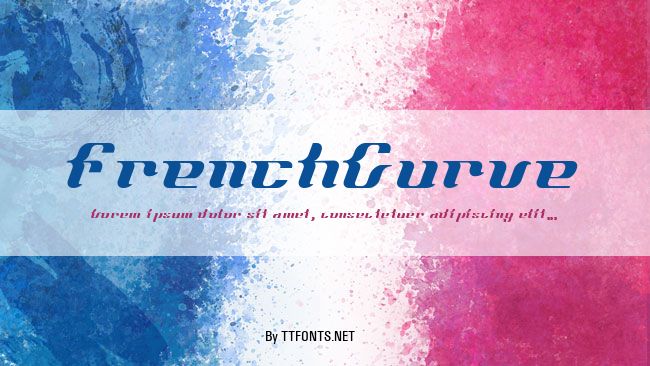 FrenchCurve example