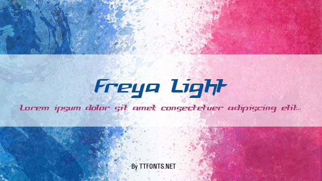 Freya Light example