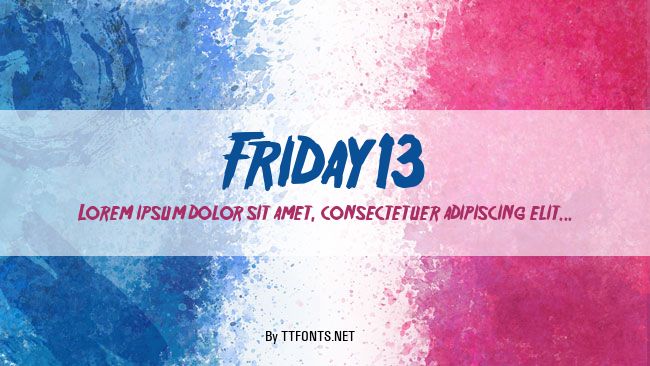 Friday13 example