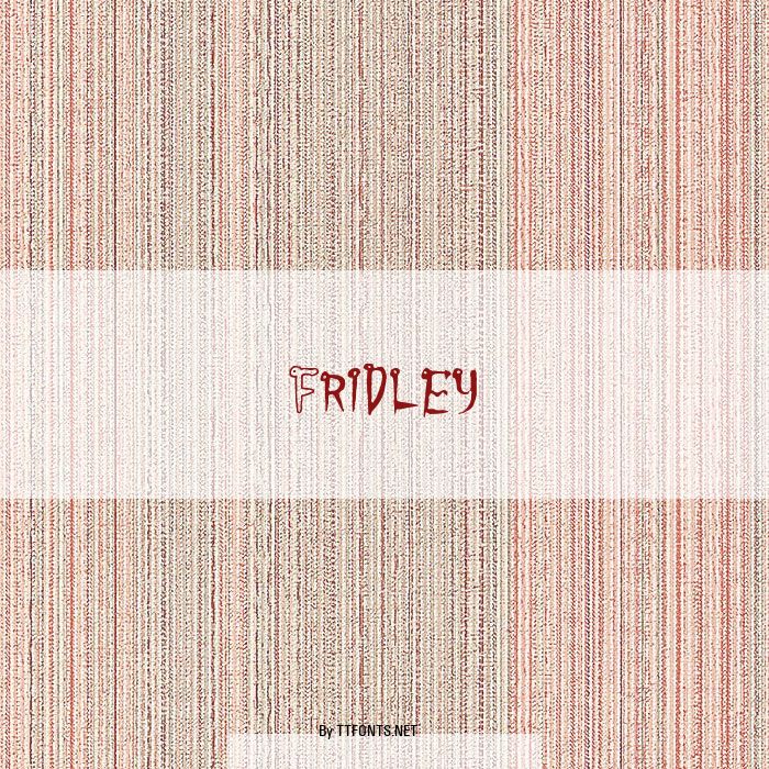 Fridley example