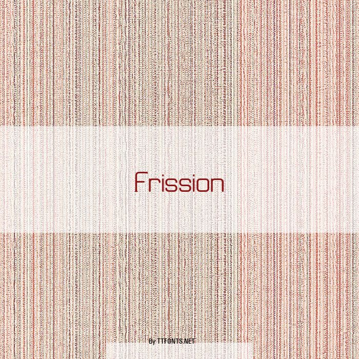 Frission example