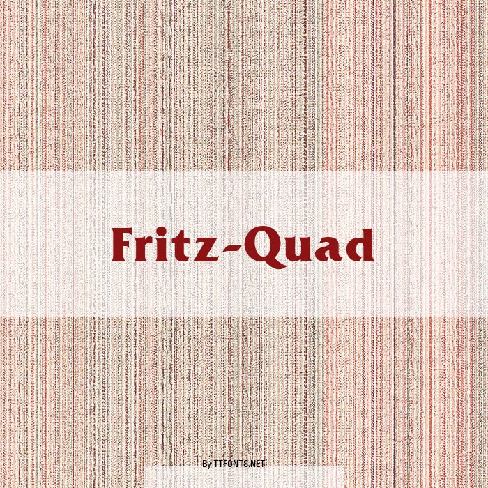 Fritz-Quad example