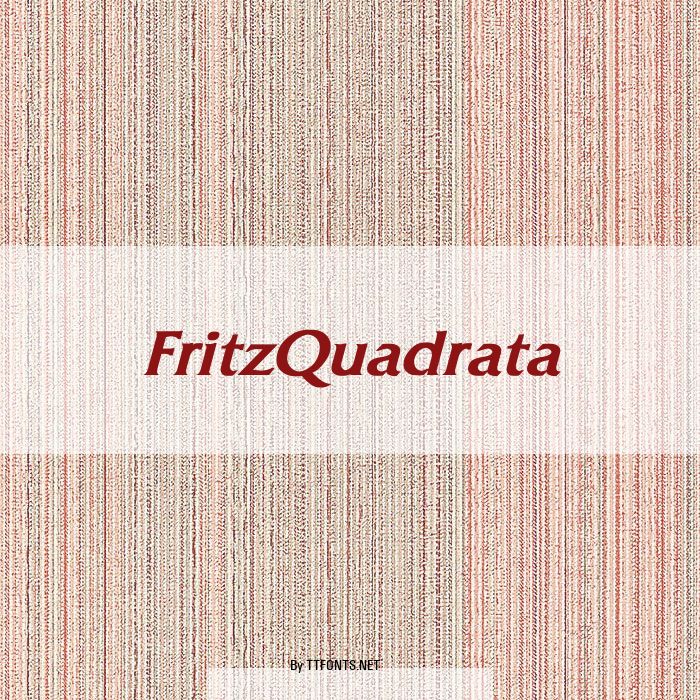 FritzQuadrata example