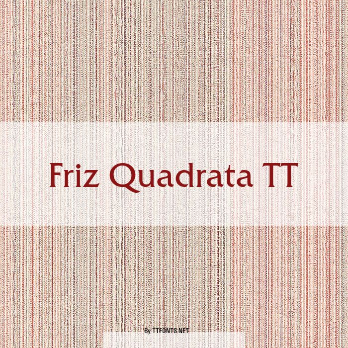 Friz Quadrata TT example
