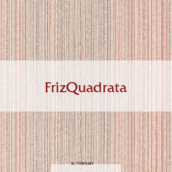 FrizQuadrata example