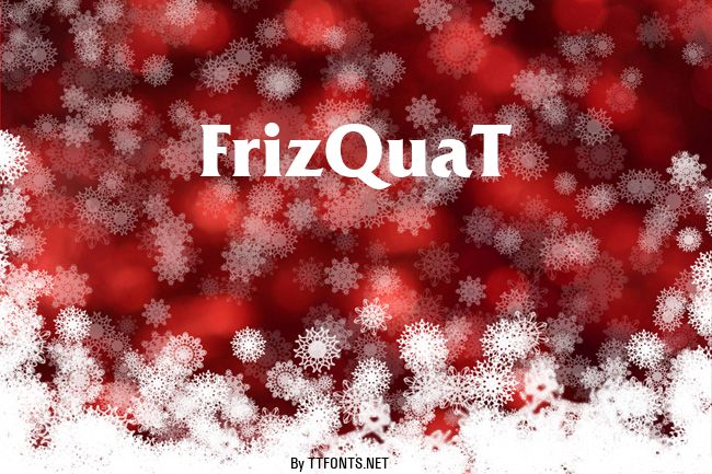 FrizQuaT example