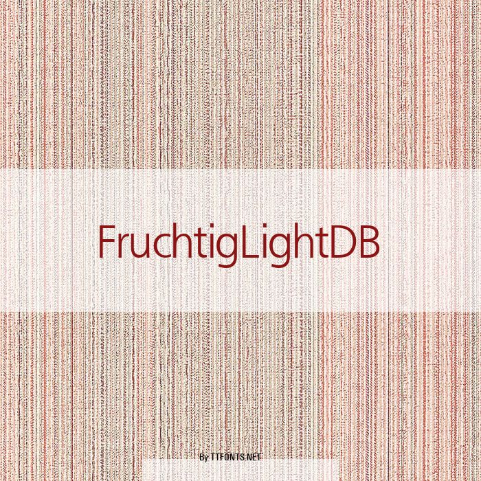 FruchtigLightDB example