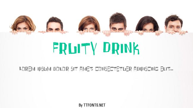 Fruity Drink example
