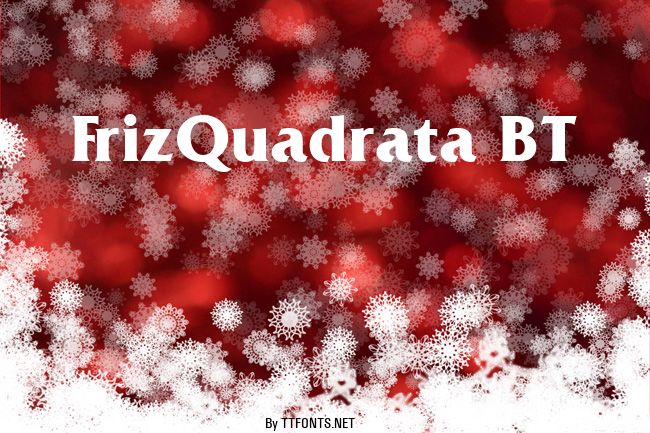 FrizQuadrata BT example