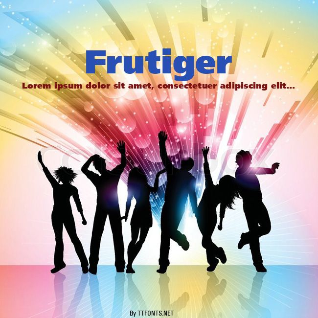 Frutiger example