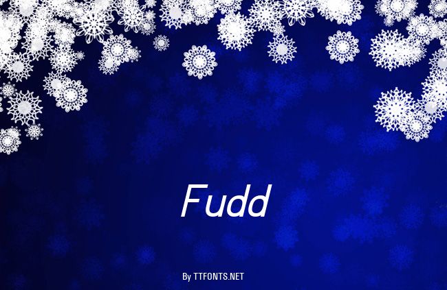 Fudd example