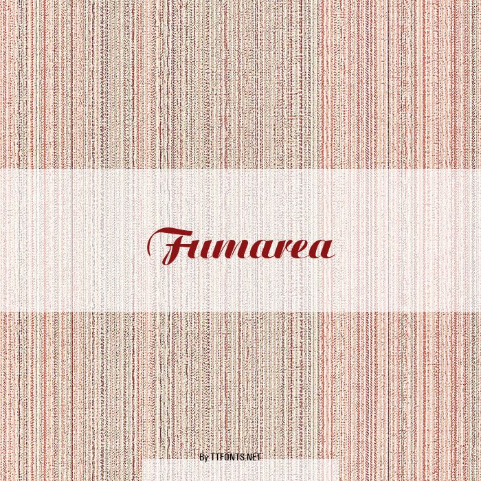 Fumarea example