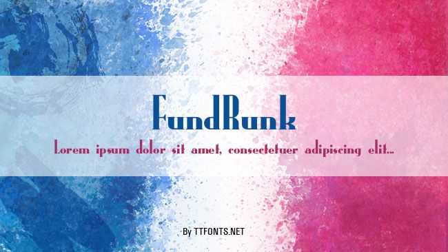 FundRunk example